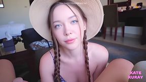 Braided Katekuray Sucks Her Mans Dick