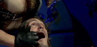 Long-haired hunk gets dominated by his hung master