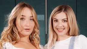 Threesome with French and Italian Babes - Virtual Real Porn