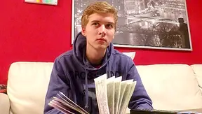 Debt Dandy - Pretty Hottie Takes a Massive Load in Hot Money Shot Clip