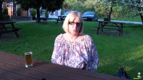 Pissing in the pub garden