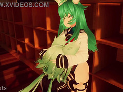 VIPSluts FUTANARI Senpai Gives HENTAI Bunny Girl Lesson