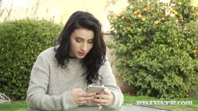Sasha Colibri is a brunette addicted to anal sex and lingerie