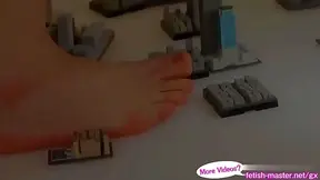 Giantess Grows Huge for Japanese Hentai Vore Fantasy Action