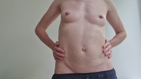Sensual Belly with Oil