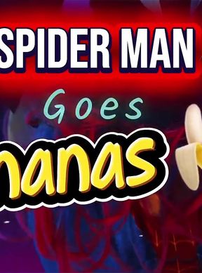 Spider-man Goes Bananas - Sexy Femboy Bubble Butt