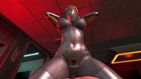 3D Porn Cartoon: a Twin From Atomic Heart Takes a Male's Cock In Her Iron Cunt And Rides It Wildly