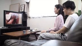 Wife's mother and son-in-law got excited when they watched porn alone together   4