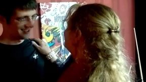 Big boobed French blonde cougar gets fucked hard