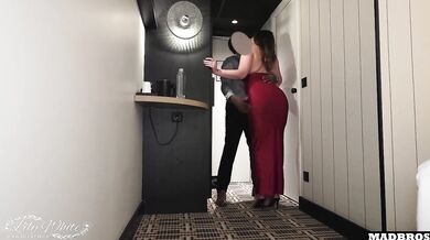 My neighbor’s third creampie fucking white girl gets his BBC deep inside