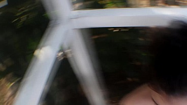 Teen handjob on black cock by the pool with 18yo Aries Ackerman