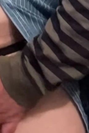 Pervert Fingers Under My Dress Fingering My Pussy