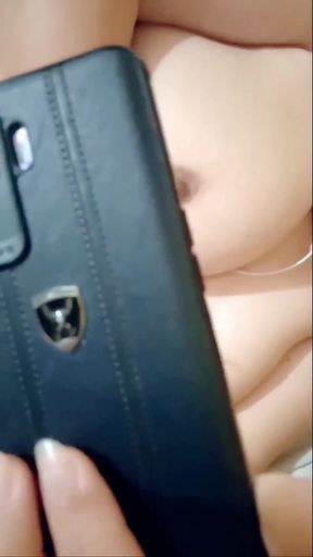 Captivating moment from &quot;Hot indian wife wajeeh on video call&quot;