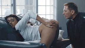 PURE TABOO Weirdo priest fucks the butt anal addict teen