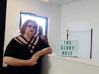 Intimate Gloryhole Tryout for Sissy CD Cock sucker