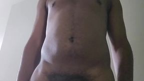 Touching and teasing before jerking off