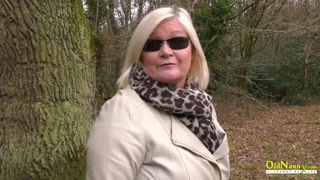 OLDNANNY British Mature and Blonde Lesbo Action