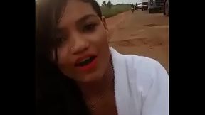 Ester tigresa na avenida nua com caminhoneiro