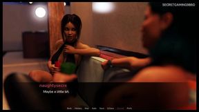 double blowjob biggest futanari cock sexy trans threesome - eruption imminent part 25 by morriganrae