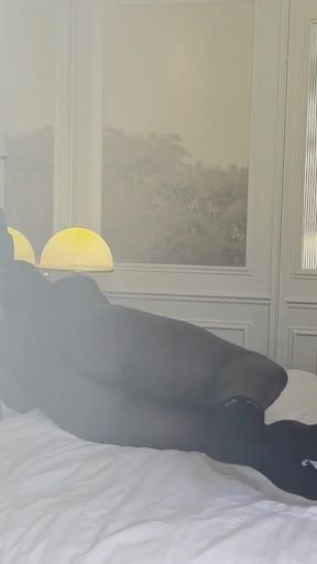 Captivating moment from &quot;CAUGHT DADDY BLACK FUCKING SEXY TATTED MAN&quot;