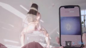 Inside Her After Cumming: Real Creampie Pussy and Anal on Cam