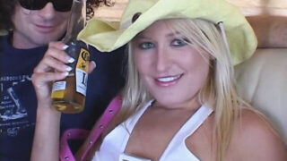 минет, глубокая глотка, кончил на лицо, групповой секс – рыжие американки с большими сиськами Одри Холландер и Хизер Гейблс трахаются в задницу