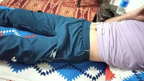 Wow First Time Touch My Stepbrother Big Cock in Midnight Pant