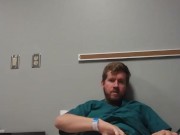 Hospital Sex - Taking Off My Scrubs and Rubbing Off