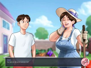 Summertime saga #2 - stepsister in the shower - Gameplay commented