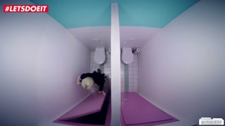 LETSDOEIT - German SECRETARY Celina Davis Fucked by BOSS On The Toilet