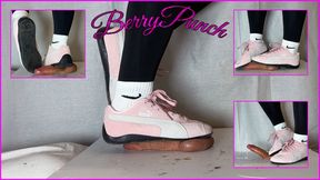 Real Street Dirt Cock Trampling Full Weight In Puma - Shoejob - Cockbox - Cock Crush - Cumshot - Foot Fetish - CBT - 1080HD