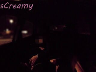 French Teacher Stepsister CAUGHT PUBLIC Night Banging in Nylons with Loud Squirting Climax - Full on RED