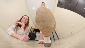 Tiffany & Lily - shrunken jerk from our office VR 360 8K