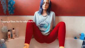 Leggings Wetting Compilation