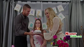 My 18th Bday With Creepy Family- Laney Grey, Brandi Love