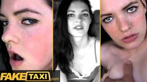 Fake Taxi - 18yo Euro Teen Anie Darling Gets Cum On Her Face After Tight Pussy&#x270C; Is Stretched By Thick Cock&#x1F32D;