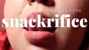 GIANTESS VORE: SNACKRIFICE