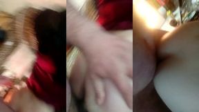 coroa comendo mulher de 24 anos no colo bem rabudinha