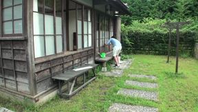 Picking up Old Farmer Guys in Their Fifties in Ikebukuro - Chie Iwahita