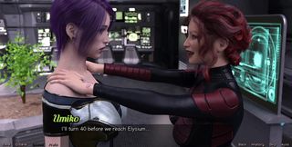 Stranded in Space - Competition Between MILFs and Teens