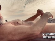 HANDS FREE ORGASM TRAINING AT THE BEACH!