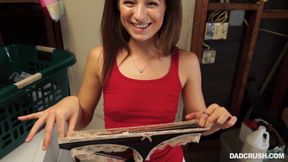 Amateur girl just can not resist her stepfather. She is doing everything he say