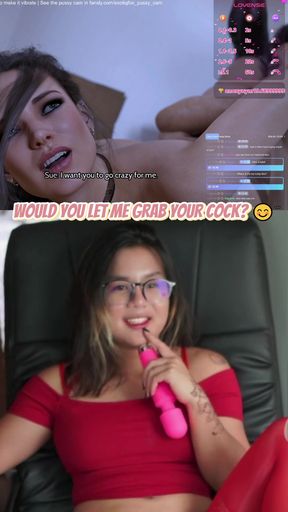 Oh shut up, I will grab your cock... respectfully