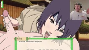 Threatening Anko Demands Rough Sex From Naruto Girls In Jikage Rising Anime