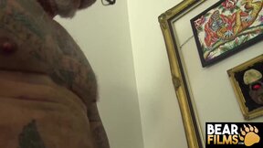 BEARFILMS Alex Tikas And Julian Torres Wild Threesome Sex