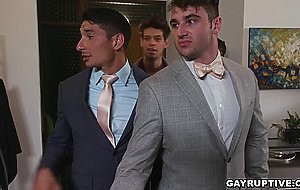Its Michaels first time to taste a huge cock