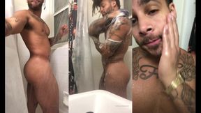 dallas wade (flashman wade) 15 minutes of washing every inch of my body porn video