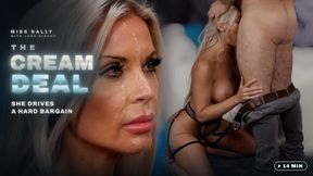Blowjob Facial: The Cream Deal, She Drives A Hard Bargain