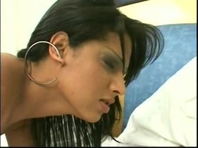 Trans girl with sexy body fills guy's asshole with her big dick