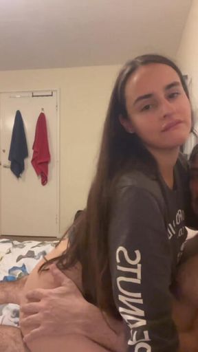 Using boyfriend to cum